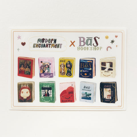 Modern Enchantment x Bās Bookshop Sticker Sheet