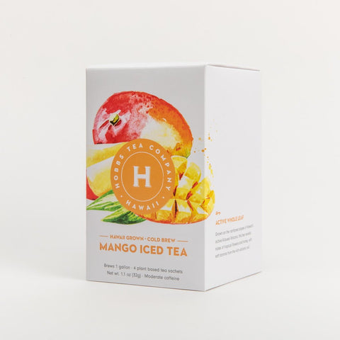Hawaii Grown Cold Brew Mango Iced Tea Box
