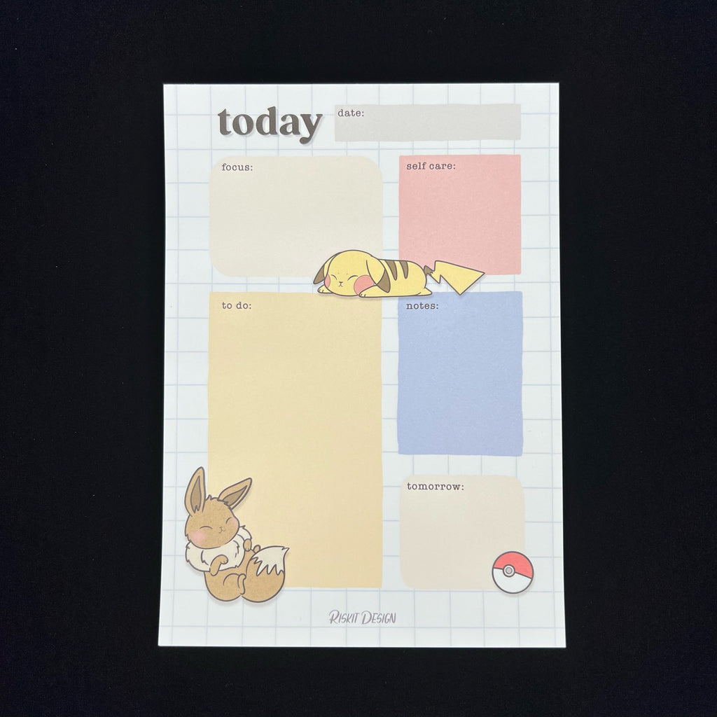 Daily Pokémon Notepad