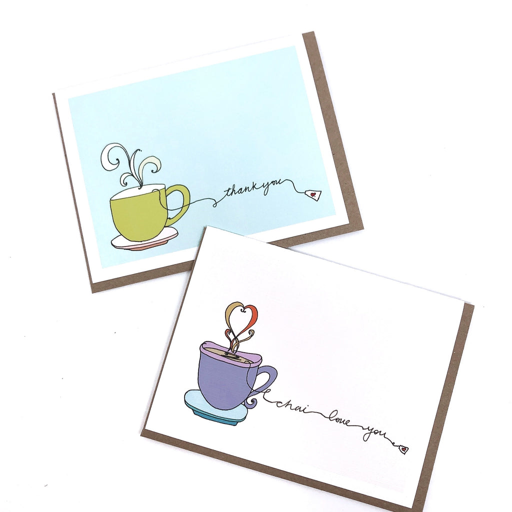 Cafe Series Greeting Cards