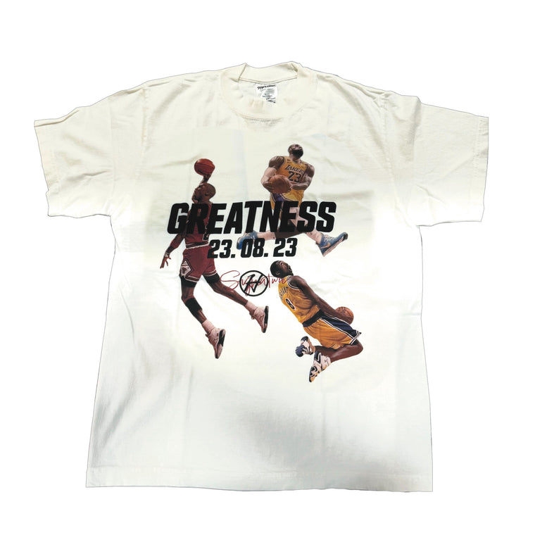 Greatness T-Shirt by PLANETHOOPS