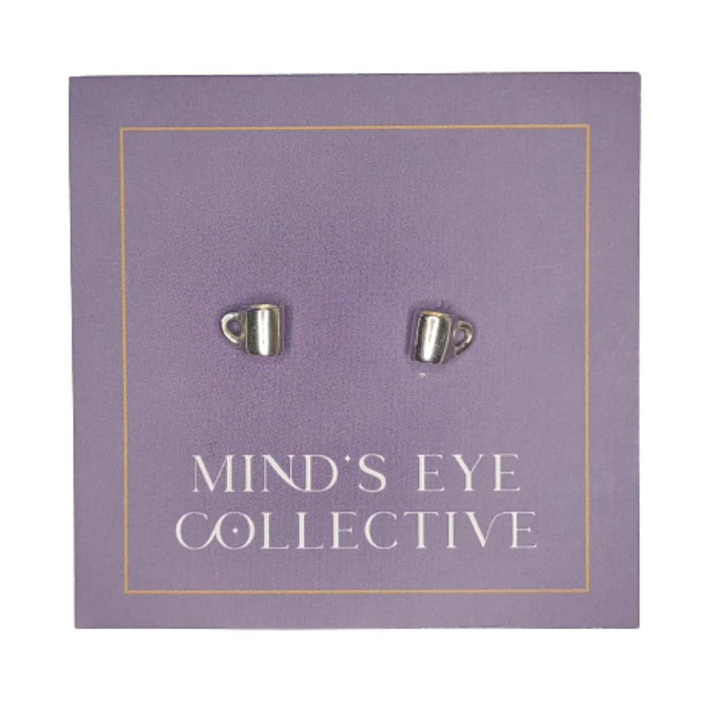 Mug Stud Earrings by MIND’S EYE COLLECTIVE