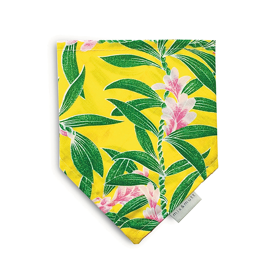 Ti Leaf Lei Bandana by MIX & MUTT