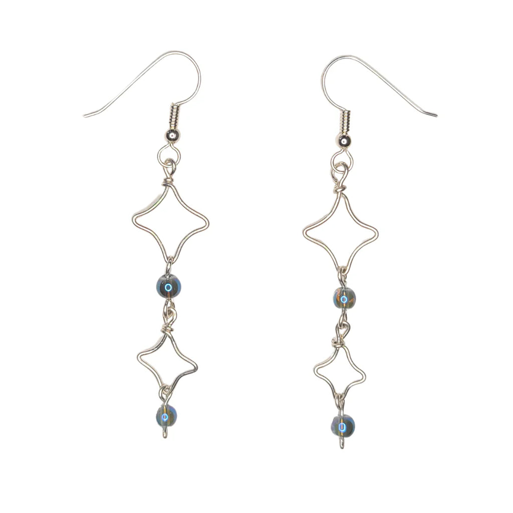 Double Sparkles Earrings by MIND’S EYE COLLECTIVE