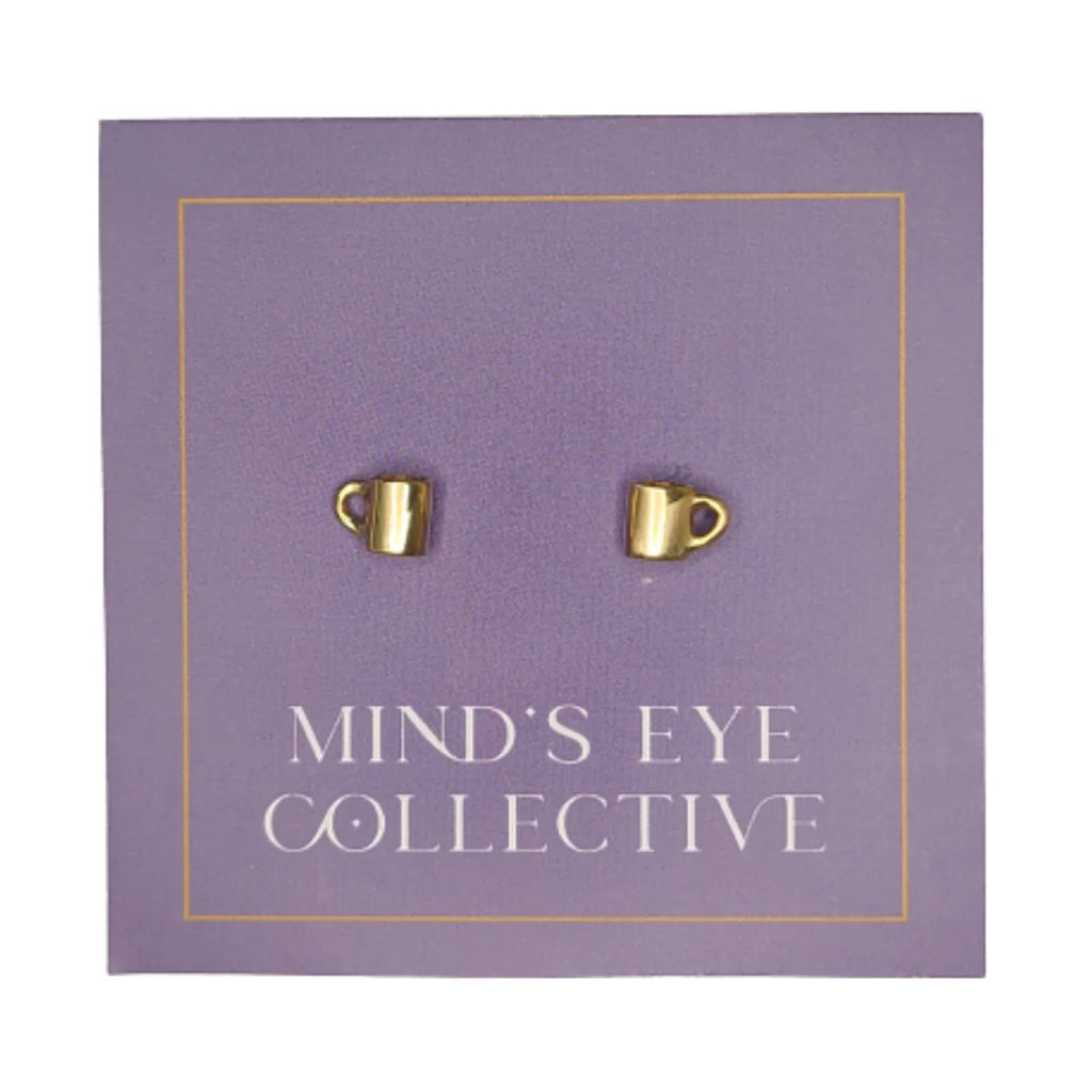 Mug Stud Earrings by MIND’S EYE COLLECTIVE