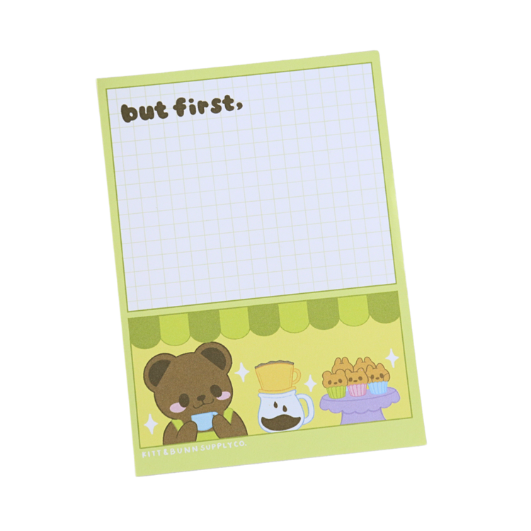 But First, Pawffee Notepad by KITT & BUNN SUPPLY CO.