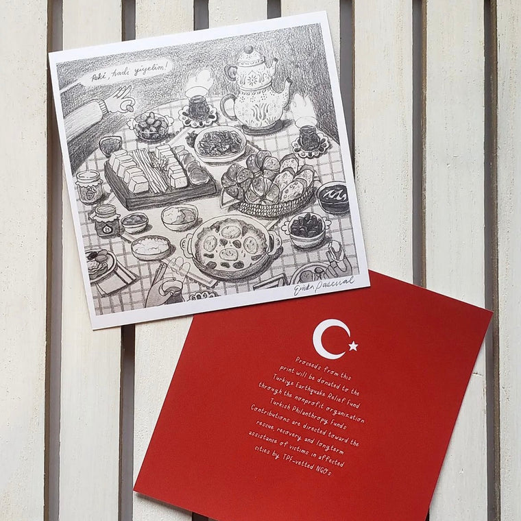 Türkiye (Earthquake Relief) Charity Print