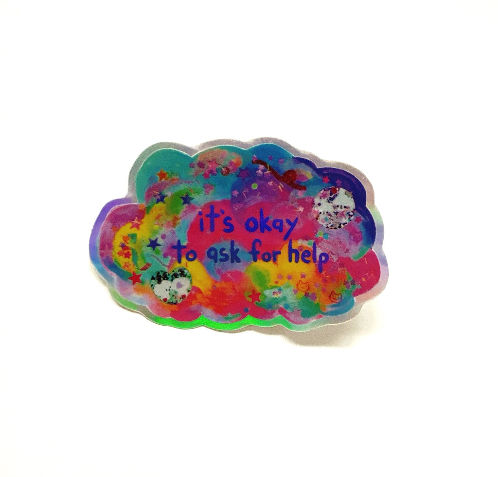 Positive Thought Cloud Stickers