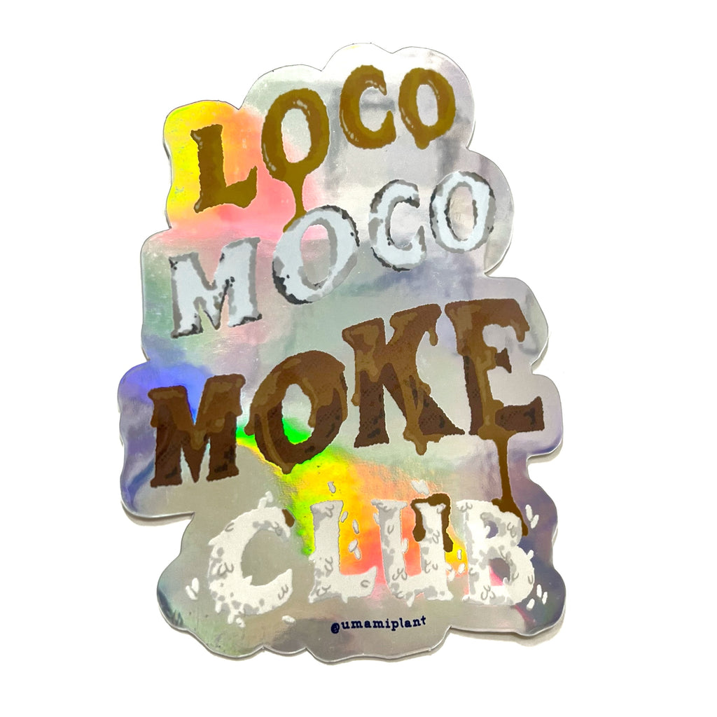 Loco Moco Moke Club Sticker