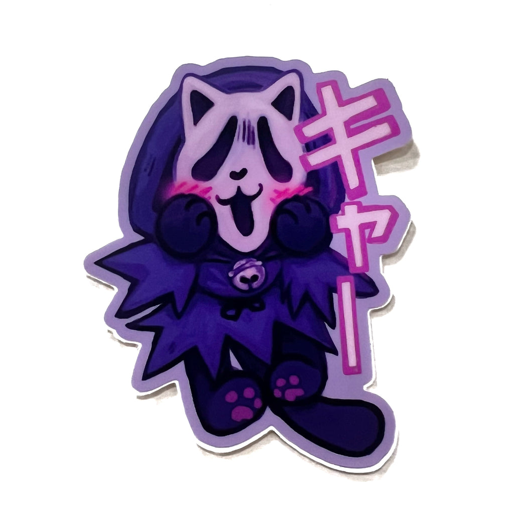 Ghost Kitty Stickers