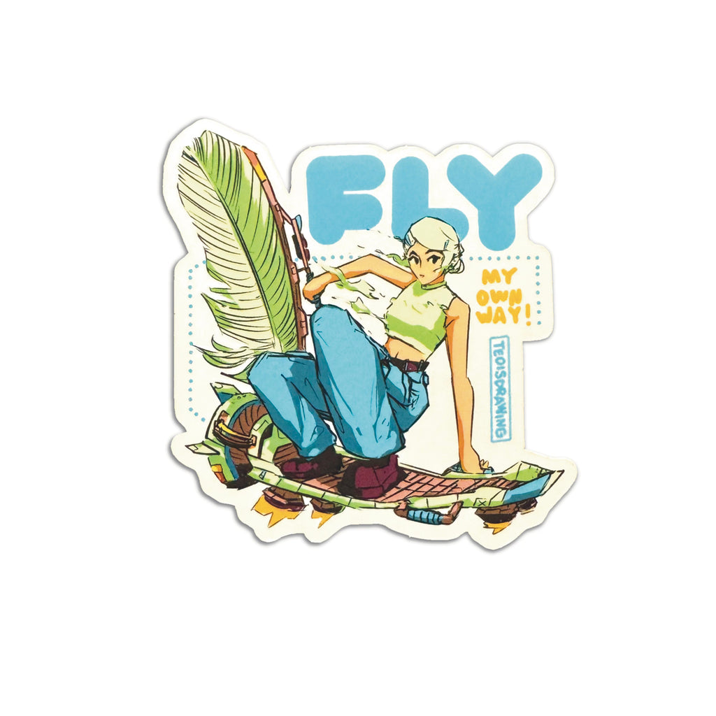 Fly Sticker