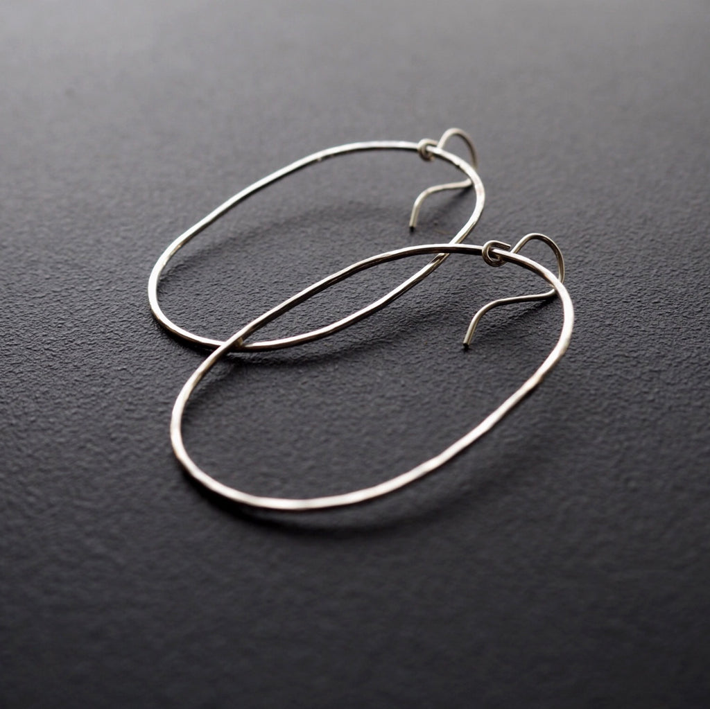 Ellipse Earrings by GREEN TEA LEAVES JEWELRY