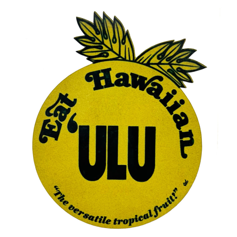 Ulu Sticker by SOLARIO ART WAIKIKI (SOL8STO)