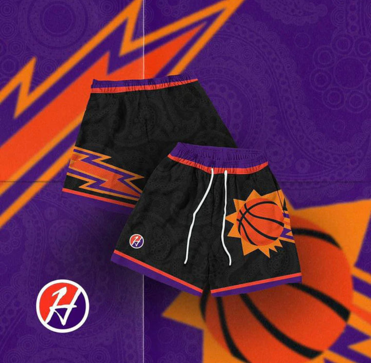 Flare Basketball Shorts by PLANETHOOP