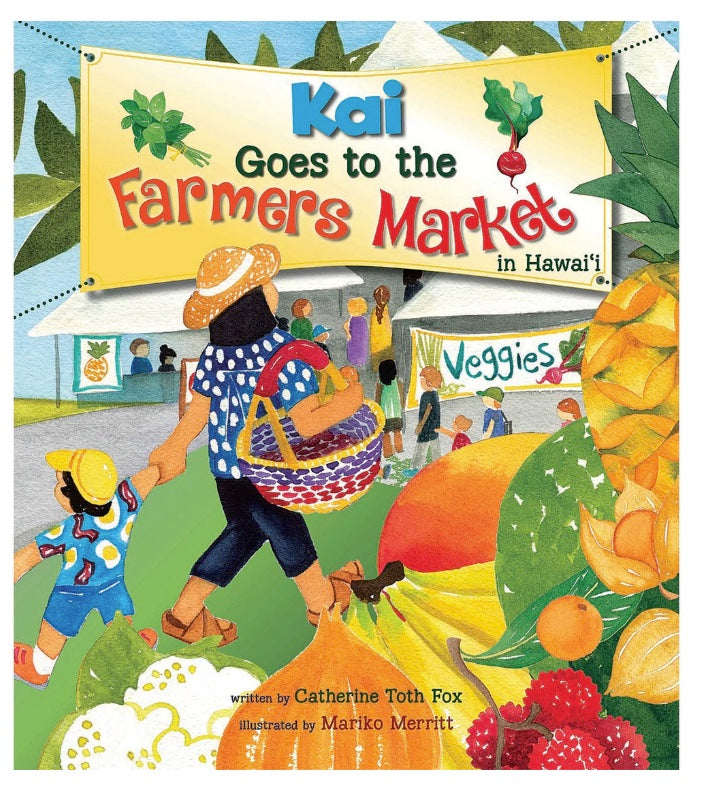 Books by Bess Press: Kai Goes to the Farmers Market