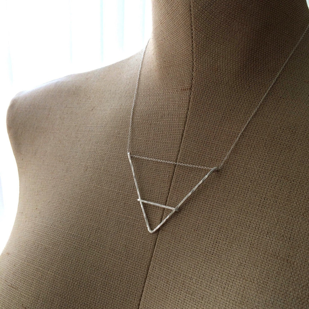 Barred Triangle Necklace