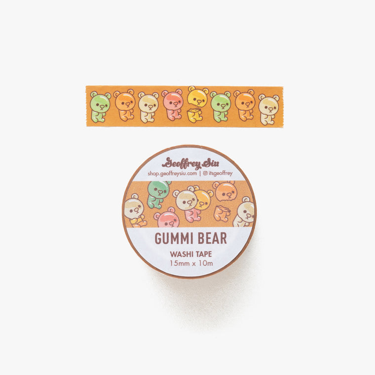 Gummi Bear Washi Tape by GEOFFREY SIU