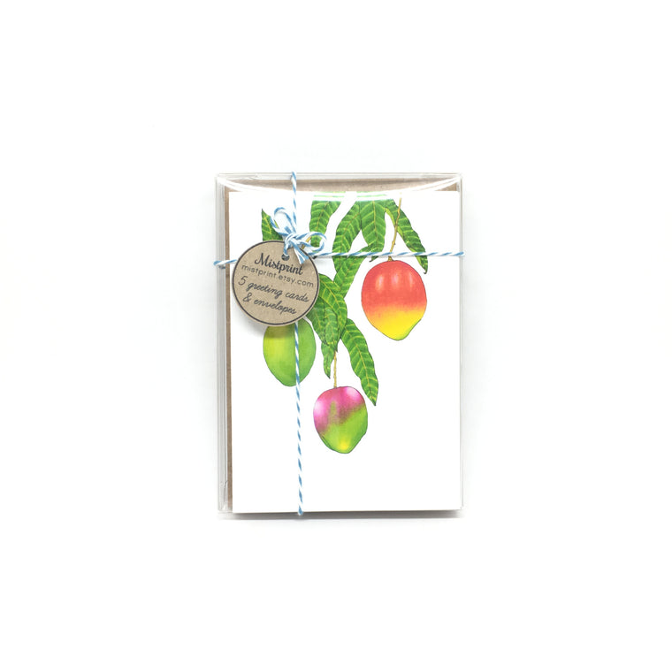 Mango Greeting Card Set