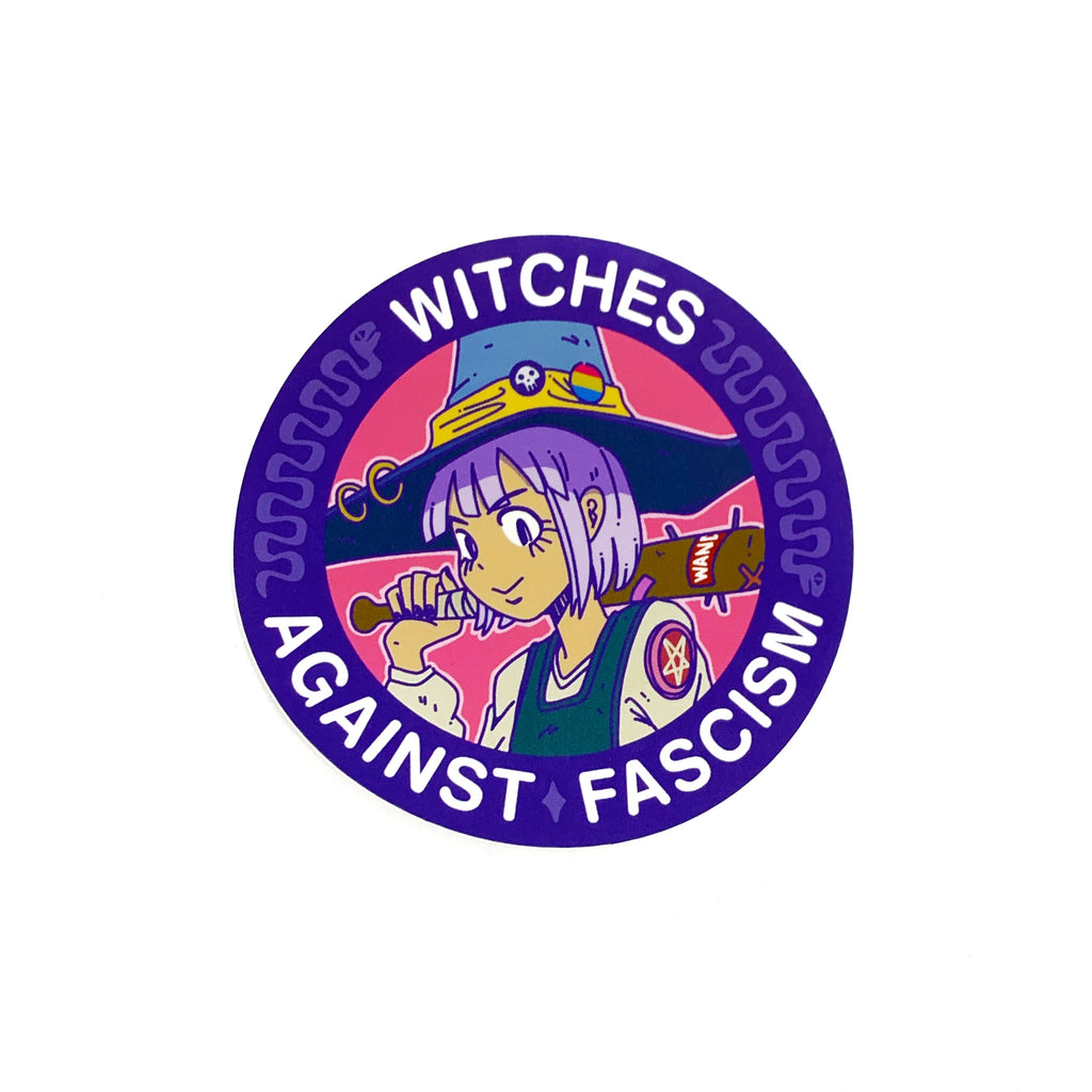 Witches Against Fascism Sticker