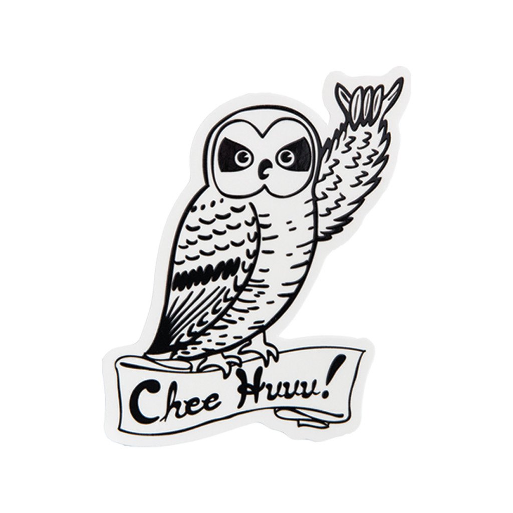Chee Huuu Owl Sticker