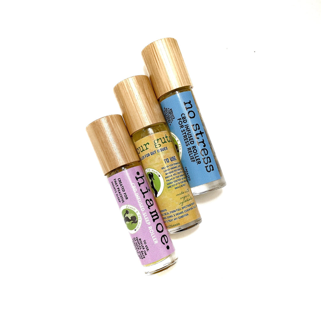 CBD Infused Roller Stick for Sleep, Gut, and Stress