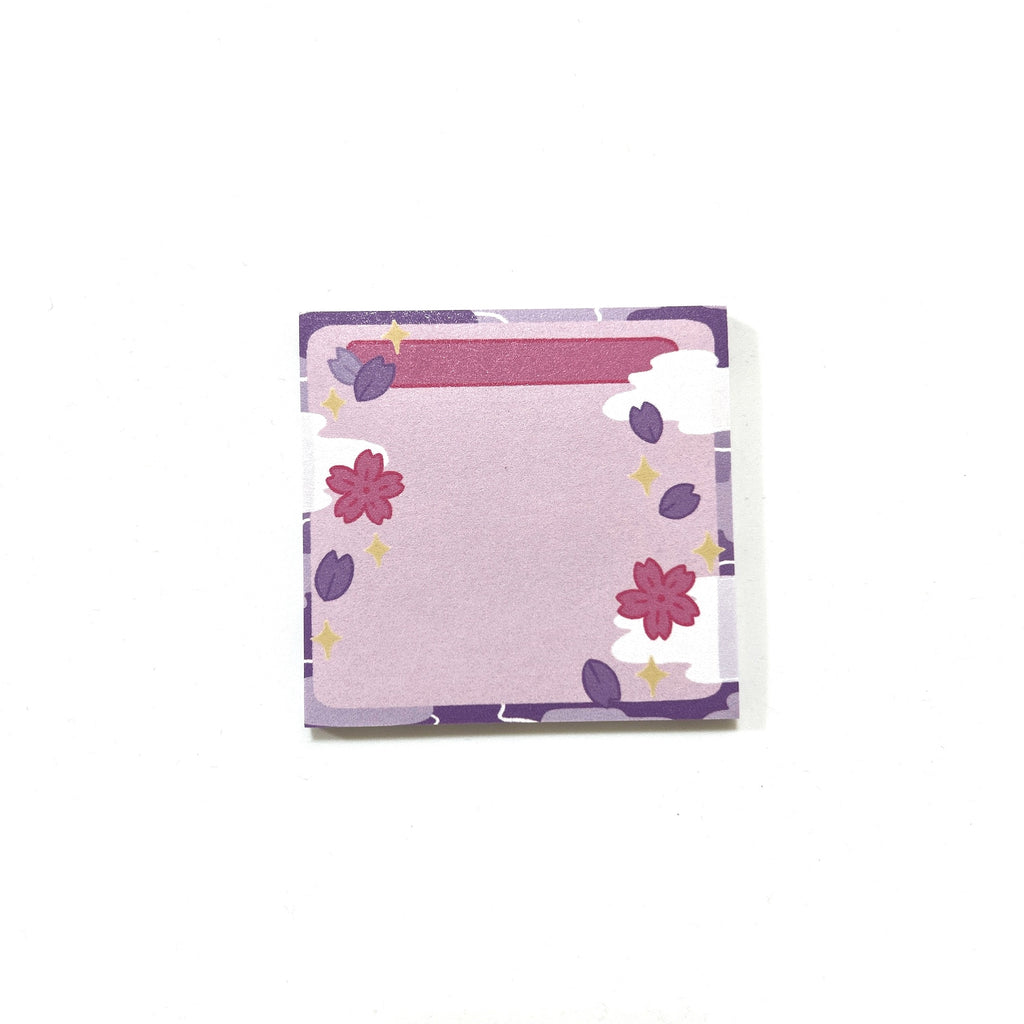 Sakura Sticky Notepad by KITT & BUNN