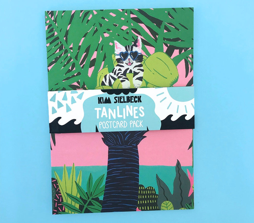 Tanlines Pack Postcards