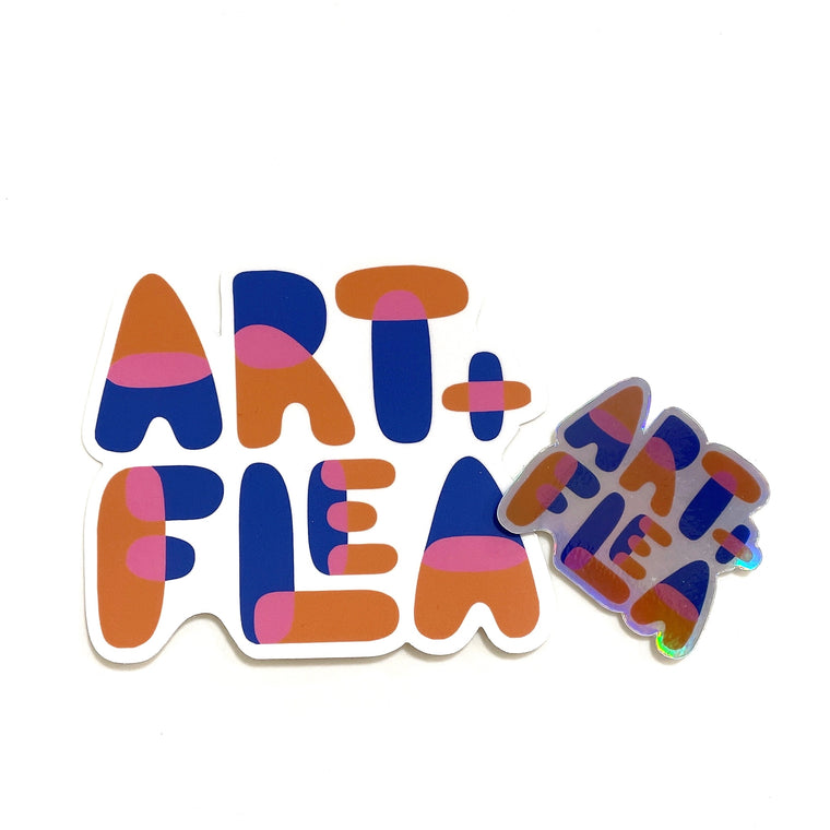 Art+Flea Logo Sticker
