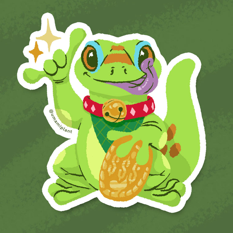 Maneki Gecko Sticker