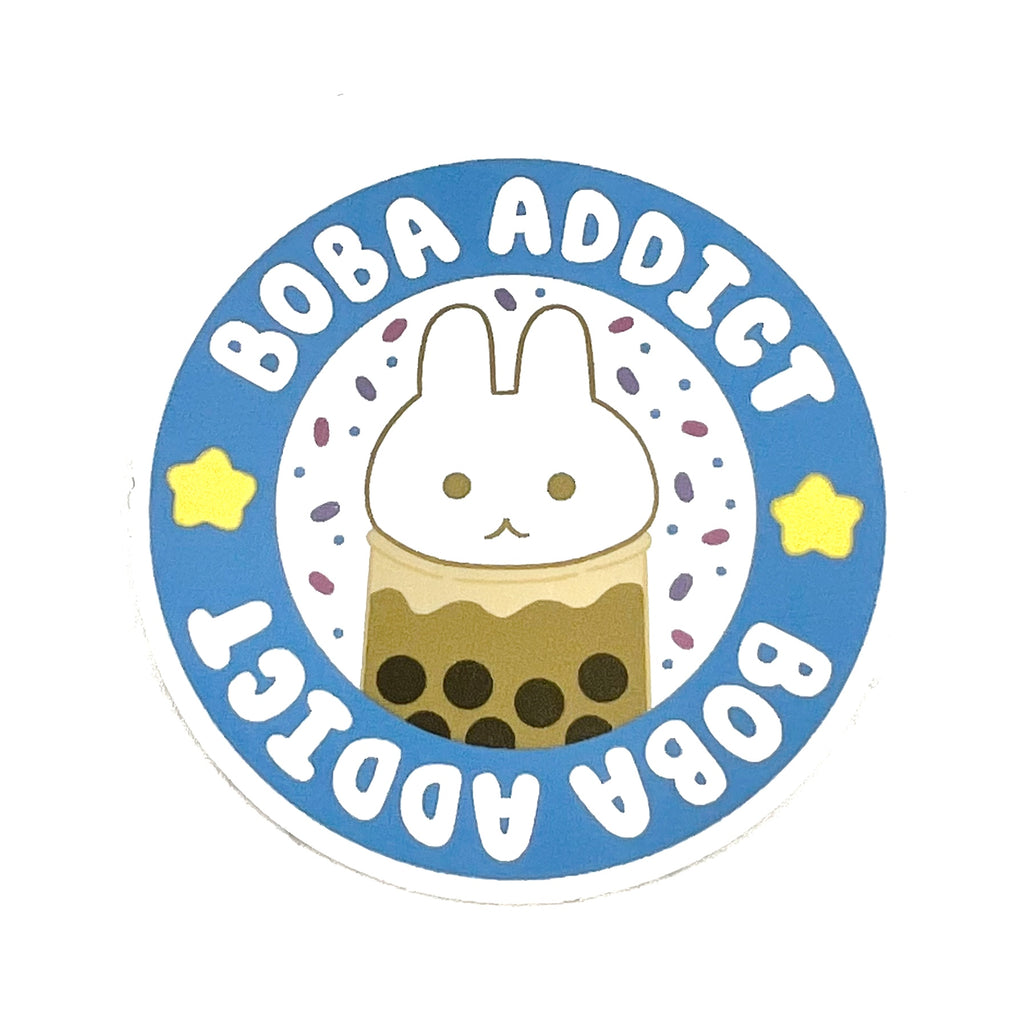 Boba Addict Vinyl Sticker