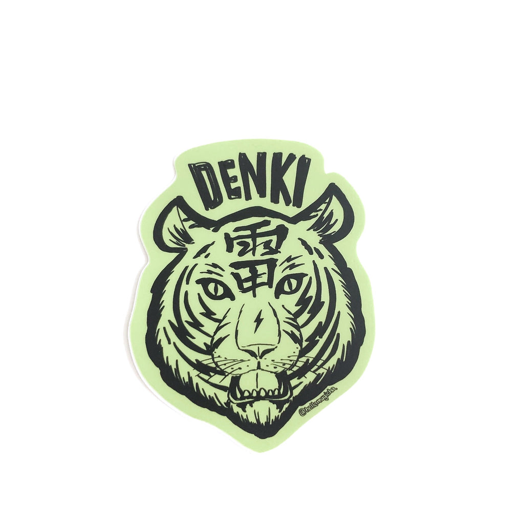 Denki Electric Tiger Sticker