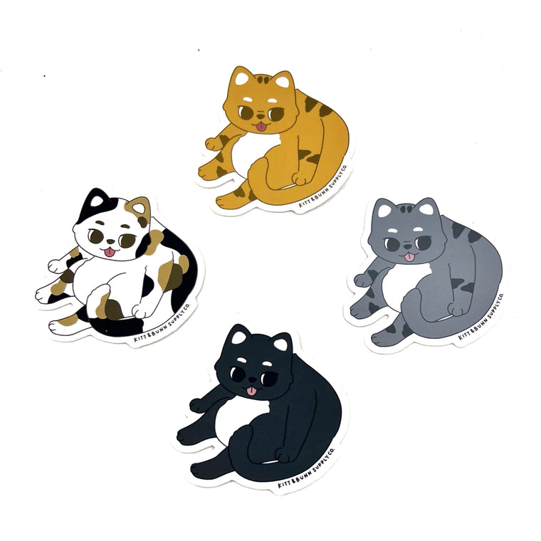 Blep Cat Vinyl Stickers