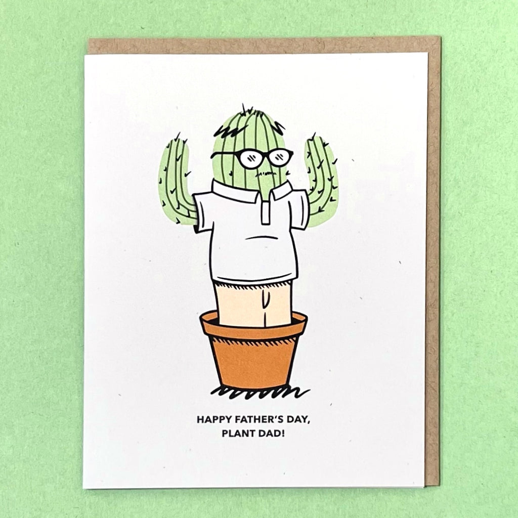 Happy Father’s Day, Plant Dad Greeting Card