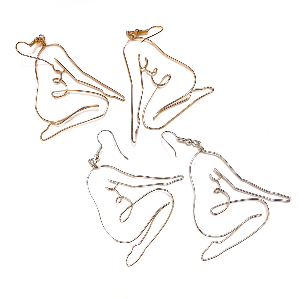 Demeter (Kneeling Body) Earrings
