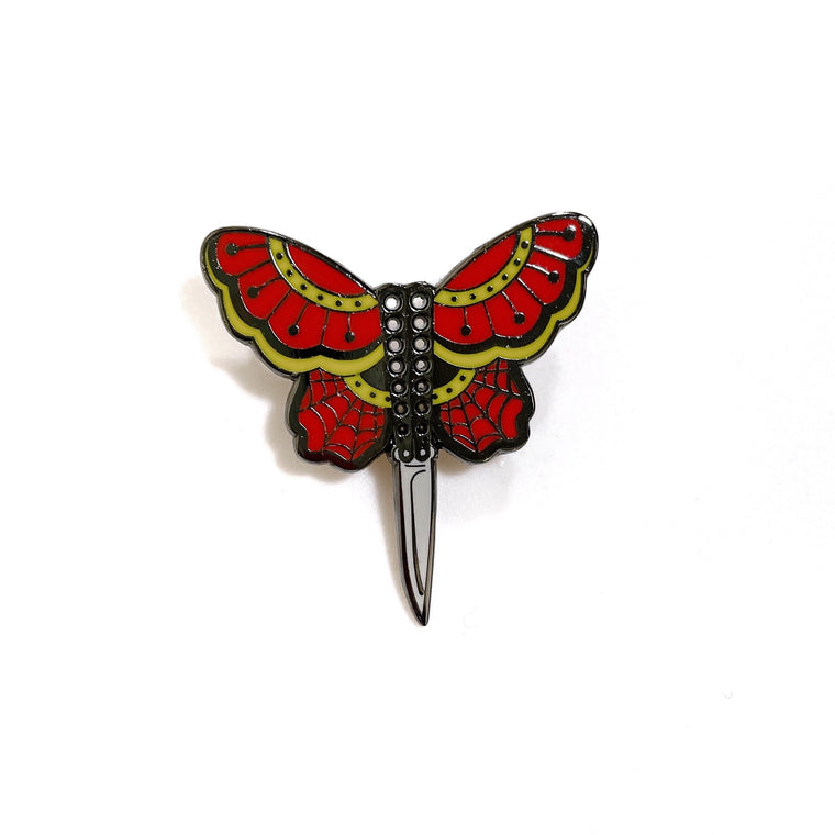 Butterfly Knife Pin