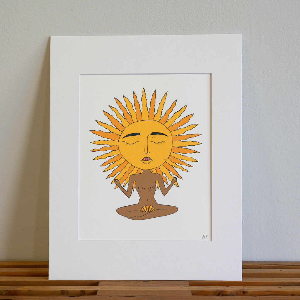 Sun Goddess Print