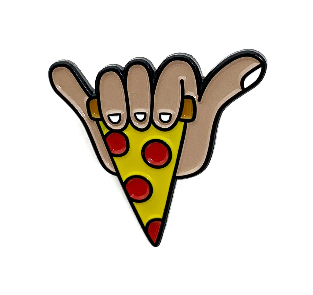 Shaka Slice Pizza Pin