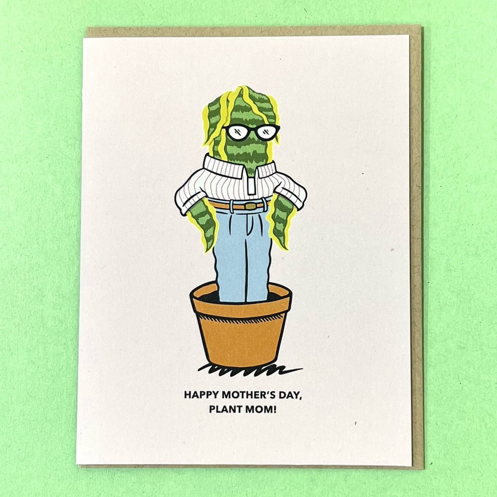 Happy Mother’s Day, Plant Mom Greeting Card
