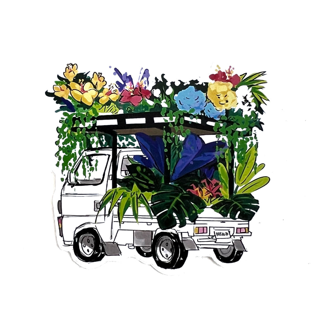 Garden Truck Sticker