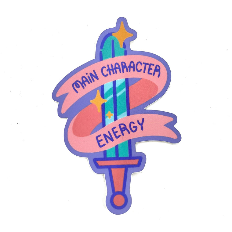 Main Character Energy Sticker