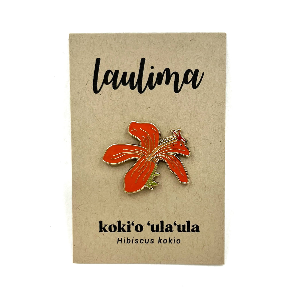Kokiʻo ʻulaʻula (Hibiscus Kokio) Pin