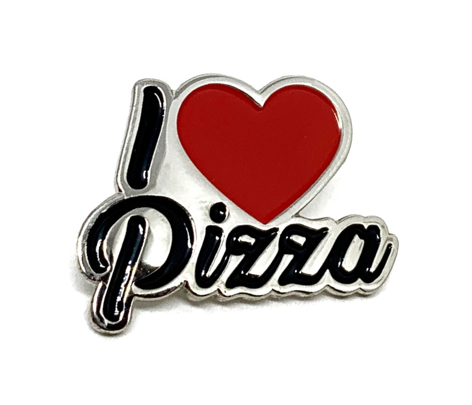 I Heart Pizza Pin