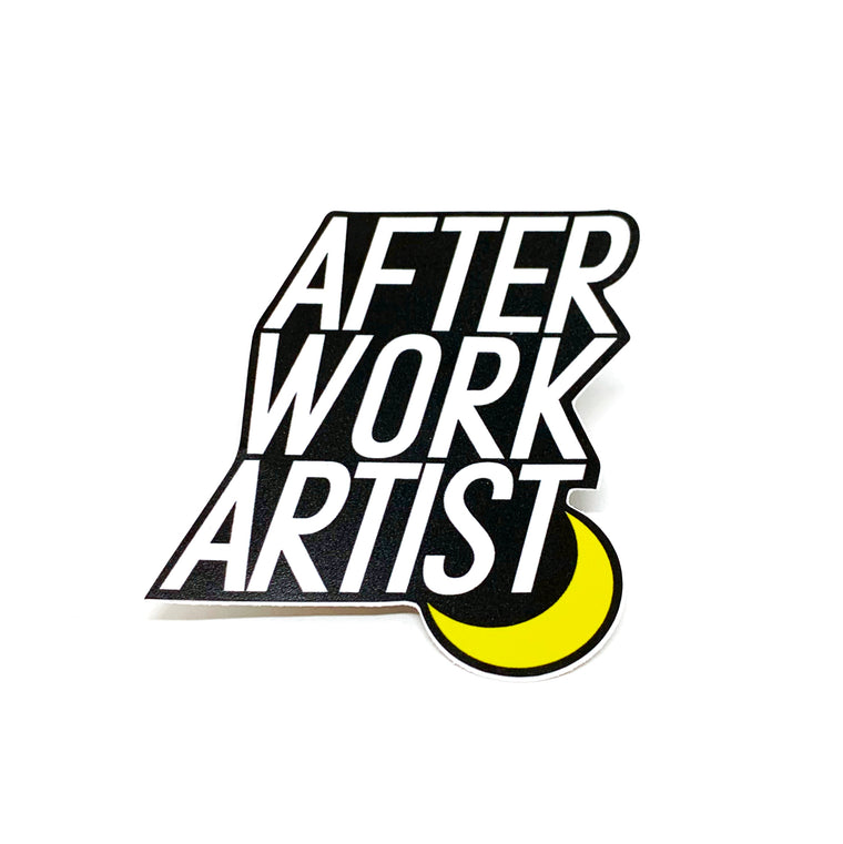 After Work Artist Sticker