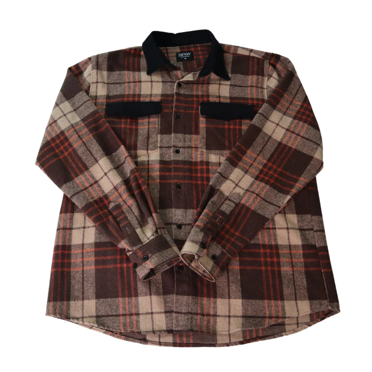 Brown Flannel