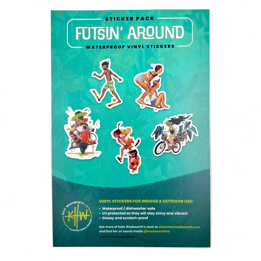 Futsin’ Around Sticker Pack